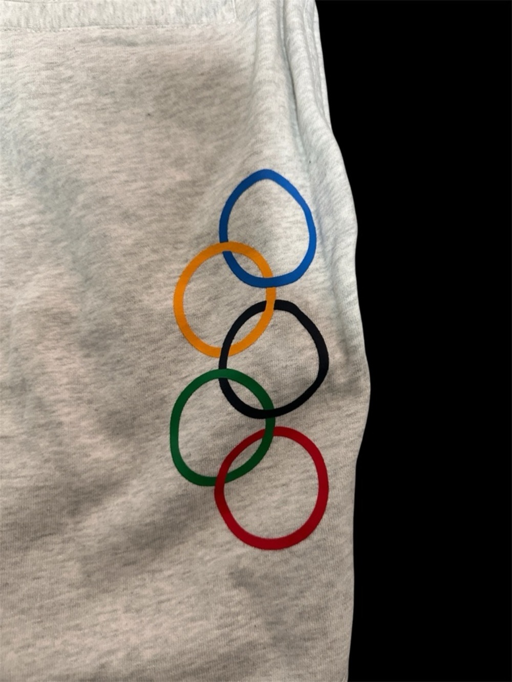 Kith Team USA Olympic Rings Shorts Gray XL NWT Terry - Picture 5 of 10